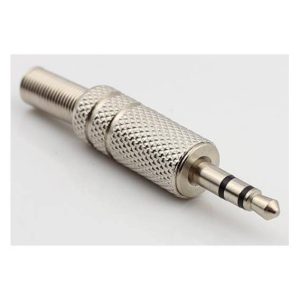 3.5mm Stereo MASCHIO IN METALLO JACK PLUG 3 POLI CONNETTORE AUDIO PER CUFFIE CAVO AUX