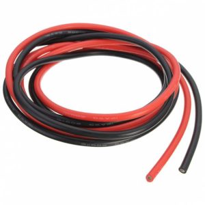 12 AWG SILICON RED AND BLACK