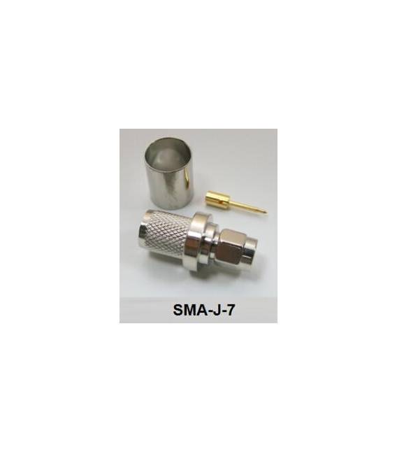 Connettore Adattatore SMA Maschio a Crimpare 7MM per Cavi Coassiali