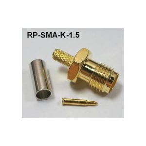2 Pezzi RP-SMA-K 1.5 Male inside
