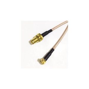 SMB-K Femmina all'interno di MCX-J Bend Maschio all'interno 15CM RG316 Cavo