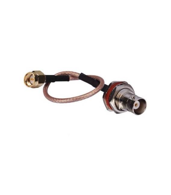 SMA-J Maschio interno a BNC-K Femmina interno 20CM Cavo RG316