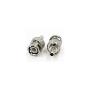 2 pezzi Connettori BNC-J3 maschio connettore interno cavo RG58