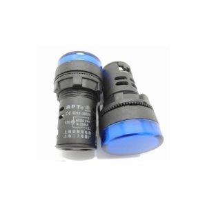 Spia luminosa da pannello Blu AD16-22D/S 24V Foro 22MM