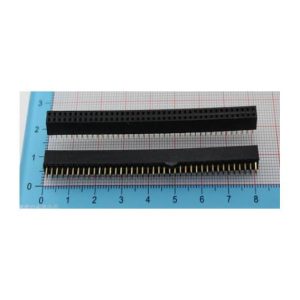 2 pezzi striscia femmina doppia fila 40 pin spaziatura 2,0 mm