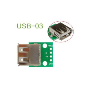 Scheda DIP 4P presa femmina USB 2.0