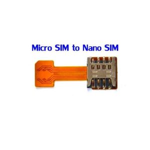 Adattatore MICRO SIM CARD a NANO SIM CARD
