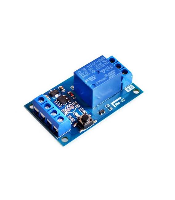 Interruttore di modifica dell'automobile del modulo a relè bistabile 12V Bond Un tasto avvia e ferma l'autobloccaggio