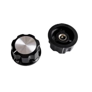 2 Pezzi MF-A04 Manopola potenziometro WH118 / WX050 ecc. Manopola / cappuccio in bachelite Nucleo in rame Foro interno 6 mm