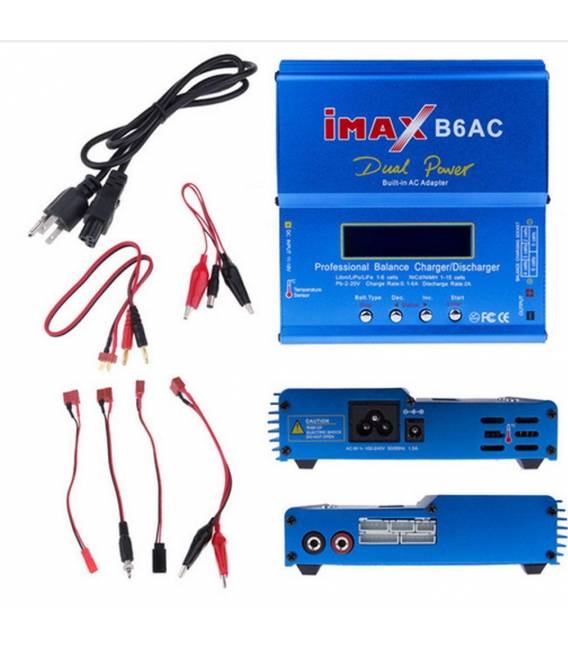 iMAX B6AC 6S RC Lipo NiMH 80W Caricabatterie Caricabatterie Bilancia Digitale Scaricatore DW