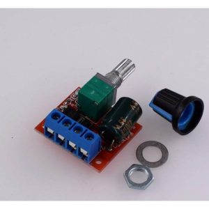 HW-687 PWM Regolatore di velocità per motore CC 4.5v - 35V Regolatore di velocità 5A Funzione di commutazione Piccolo modulo dim