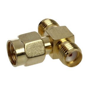 Adattatore Splitter SMA Maschio a 2 SMA Femmina