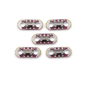 5 pezzi Lilypad interruttore a scorrimento AYZ0202 Kit DIY  per Arduino ZB