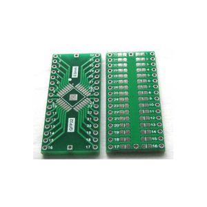 Adattatore 2 pezzi da QFP32 a DIP32 passo 0,8 mm