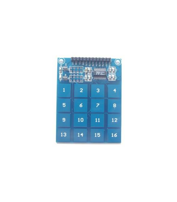 TTP229 Modulo sensore tattile digitale a 16 vie con interruttore tattile capacitivo per Arduino