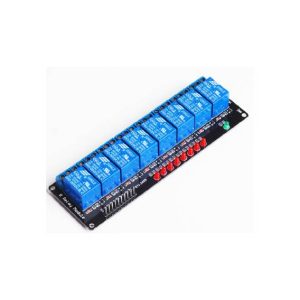 Scheda di sviluppo per microcontrollori 8 canali relè Shield supporta AVR / 51 / PIC per Arduino