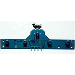 Rilevamento a infrarossi TCRT5000 del modulo di traccia della scheda del modulo sensore di tracciamento a 5 canali