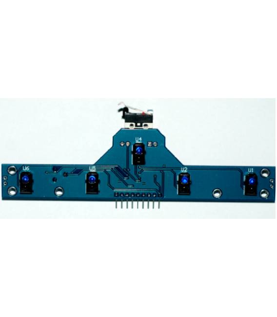 Rilevamento a infrarossi TCRT5000 del modulo di traccia della scheda del modulo sensore di tracciamento a 5 canali