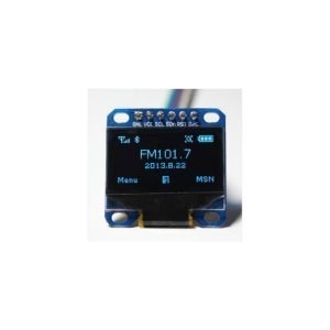 Modulo LCD blu OLED da 0,96 "Comunicazione SPI 12864 a 6 pin