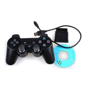 3 in 1 2.4G Wireless Duo Shock Game Controller For PS3/PS2/PC joystick joypad