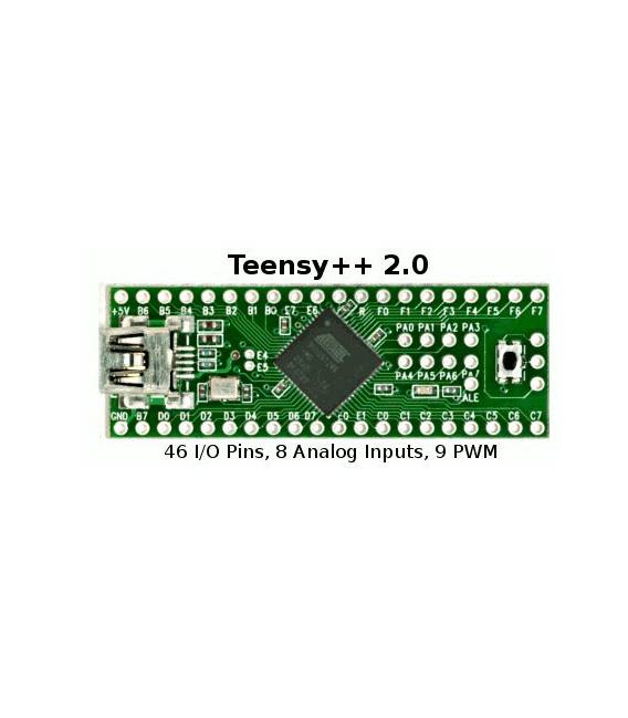 Teensy 2.0++ Scheda di Sviluppo AVR USB AT90USB1286 Compatibile con Arduino