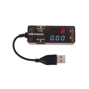 YB26VA Amperometro digitale rosso blu LED Amperometro doppio display 3,2-10 V Volt Amp