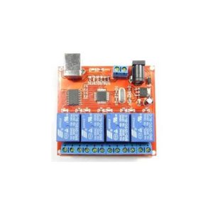 Modulo relè 12V a 4 canali con interruttore di controllo USB