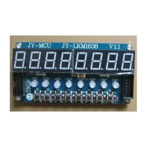 TM1638 Tubo digitale 8X luce verde + chiave 8X + modulo LED doppio colore 8X