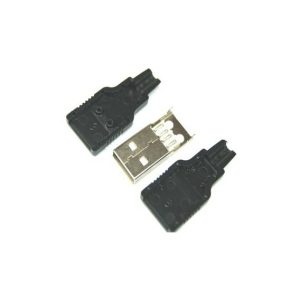 4 pezzi Connettore USB tipo A maschio