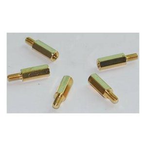 Pilastri a vite esagonale filettati in ottone da 10 Pezzi 12MM + 6 M3