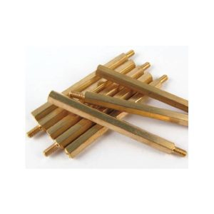 Distanziatori Esagonali in Ottone M3x35mm Filettati – 4 Pezzi
