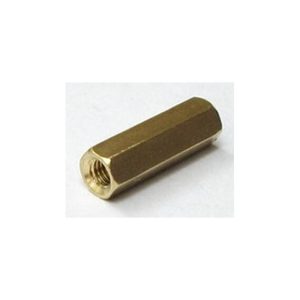 Distanziatore Esagonale in Ottone 15mm Dorato – 12 Pezzi