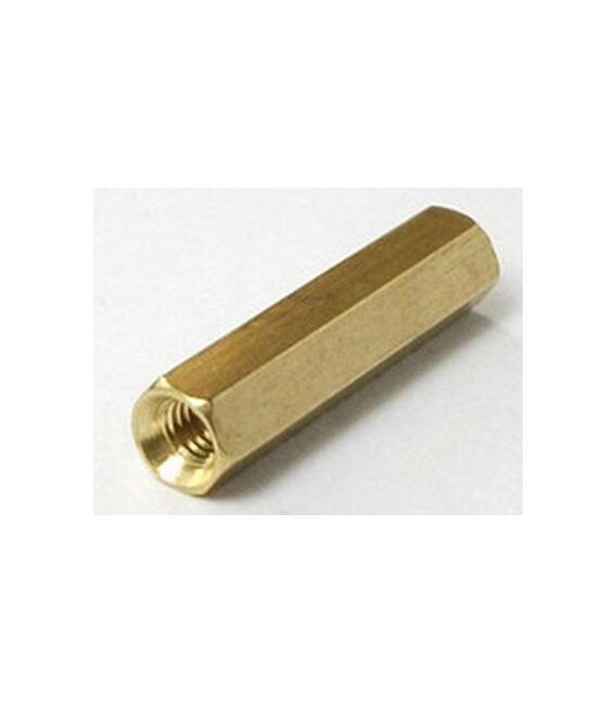 Distanziatore Esagonale in Ottone 20mm Dorato – 12 Pezzi
