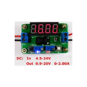 Modulo step down DC-DC Con display Voltaggio Alimentazione Regolabile