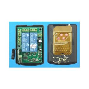 Modulo remoto relè a 4 canali 12V verde