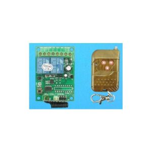 Modulo remoto relè a 2 canali 12V verde