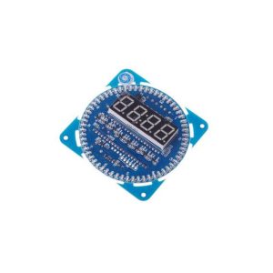 Fai da te DS1302 Kit orologio elettronico a rotazione LED 51 SCM Learning Board