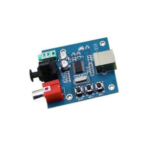Decodificatore DAC scheda audio PCM2704USB Decodificatore scheda audio HIFI a fibra coassiale con ingresso USB