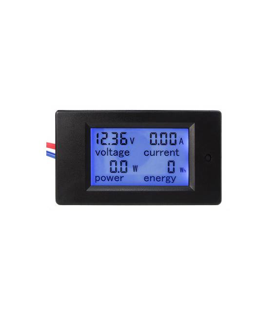 DC LCD Misuratore di potenza amperometro voltmetro LCD digitale Shunt incorporato del motore DC