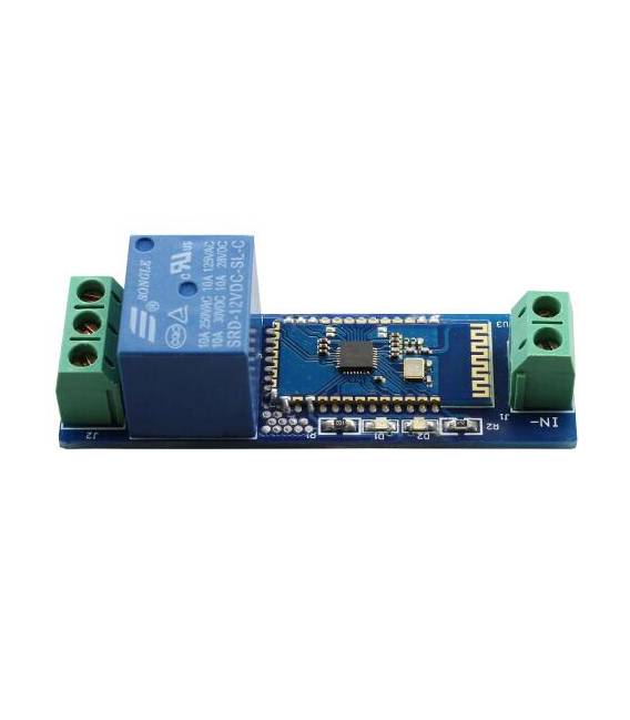 modulo relè 12V / 10A a canale singolo commutatore di telecomando bluetooth mobile iot modulo relè Bluetooth bluetooth