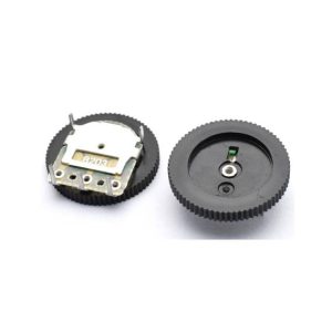 4 pezzi Potenziometro a quadrante doppio 16 * 2 5 pin B503 50K