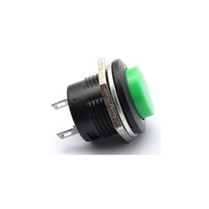 Interruttore R13-507 Verde Diametro 16mm – 3 Pezzi