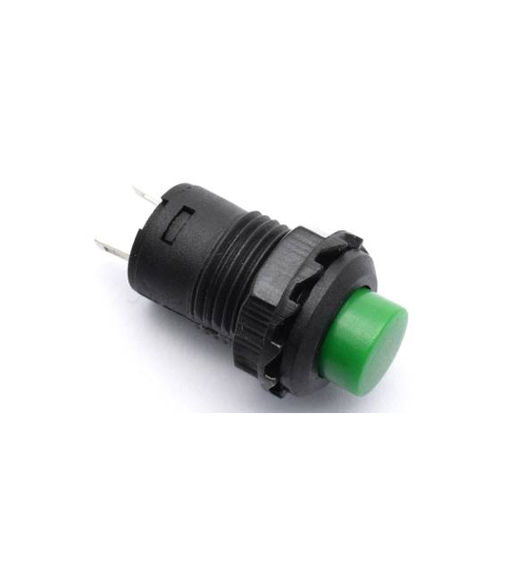 Pulsante Autobloccante 12mm Verde DS-428 – 3 Pezzi