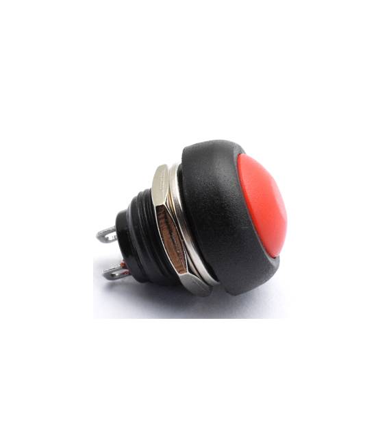 PBS-33B / Bottone rosso 12mm / Rosso 12mm Nessun interruttore autobloccante