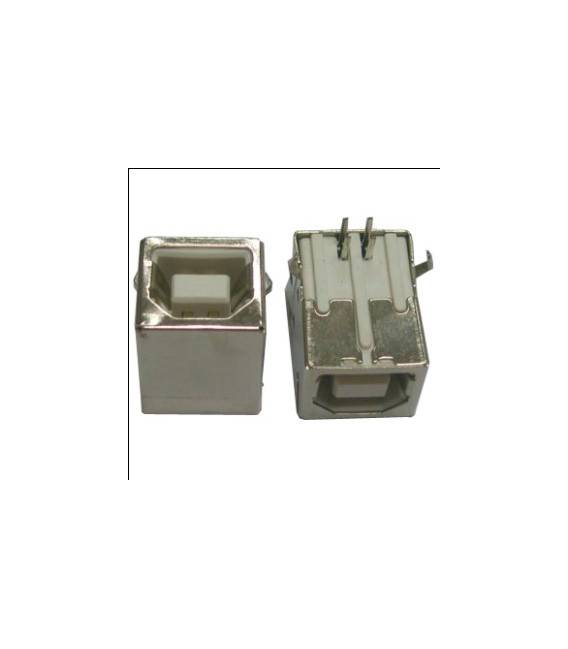 4 Pezzi Connettore Socket USB tipo B USB Femmina 90 gradi piegato