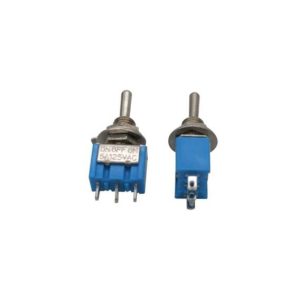 2 Pezzi MTS-102 / 3Pins 2Positions Interruttore a levetta / MTS102