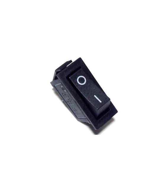Switch 2 pezzi KCD3 Round nero / KCD3 / 2pins I / O 15A 250V Switch