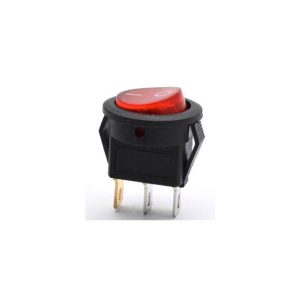 Interruttore rotondo KCD1 / interruttore I / O 15mm / 3 pin 3 posizioni interruttore 15A 250V
