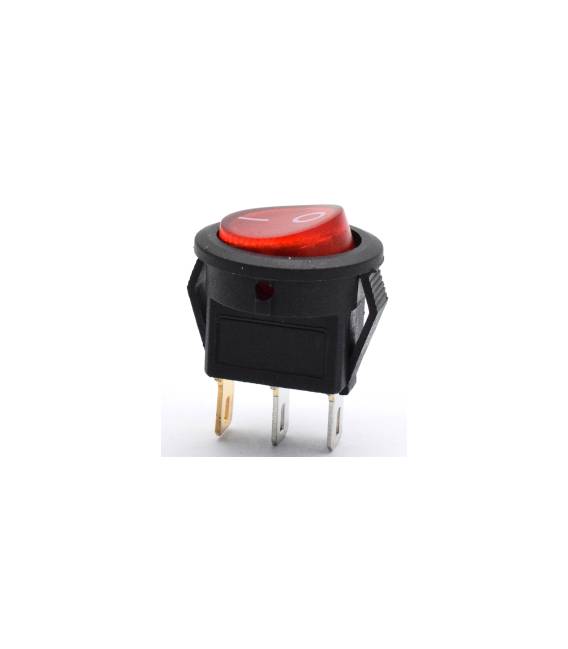 Interruttore rotondo KCD1 / interruttore I / O 15mm / 3 pin 3 posizioni interruttore 15A 250V
