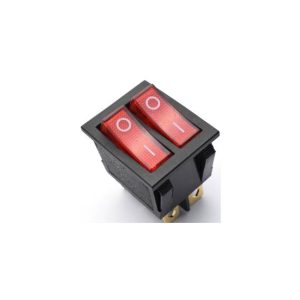 KCD3 Interruttore rotondo / Interruttore I / O / 4 pin 2 Posizioni 15A Interruttore 250V